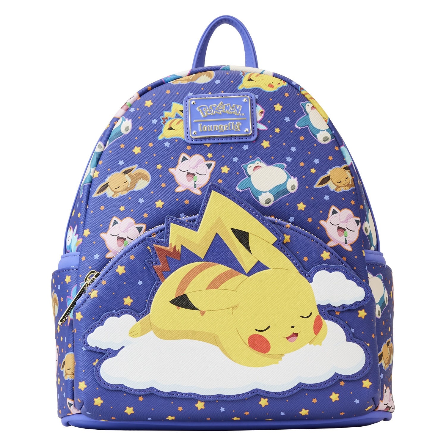 Pokemon Sleeping Pikachu and Friends Mini Backpack